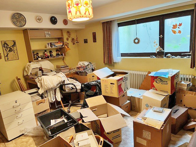 Wohnzimmer Vorher